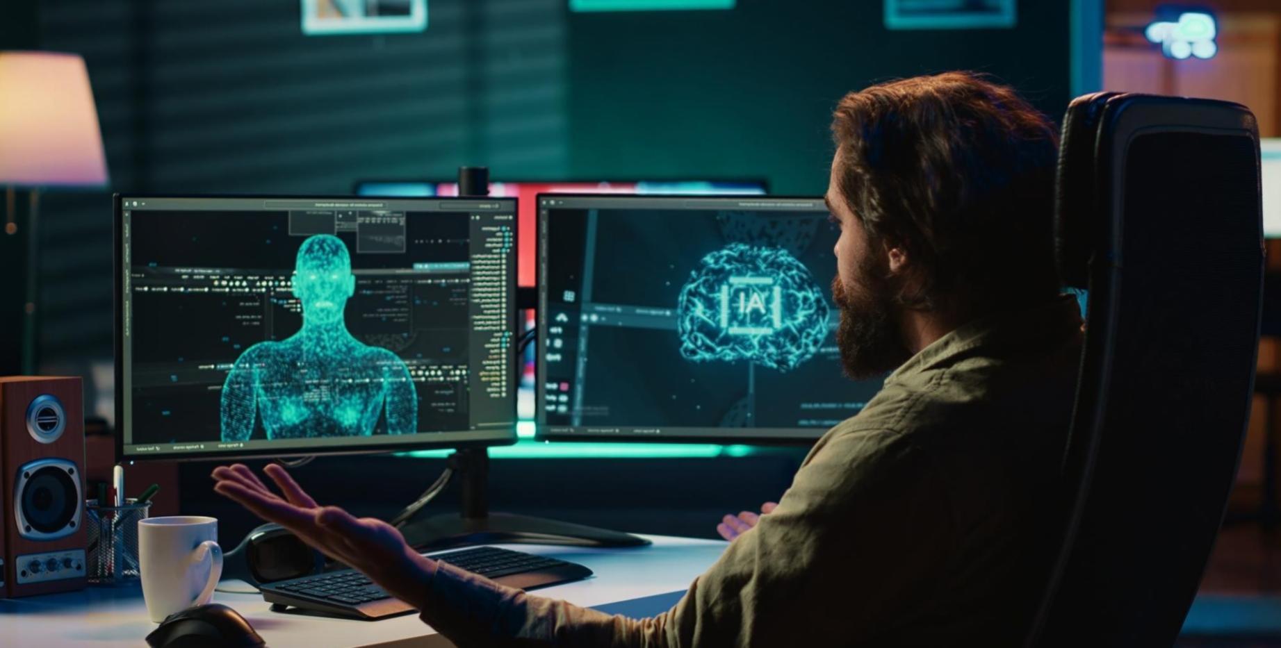 Netzwerkkomponenten und Kabelstruktur