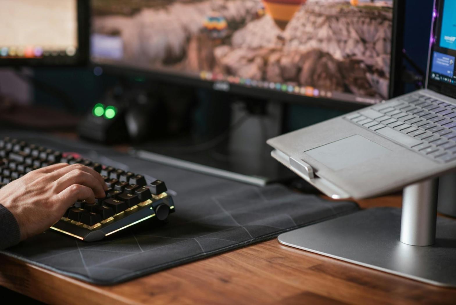 Professionelle Netzwerkumgebung mit modernem Equipment